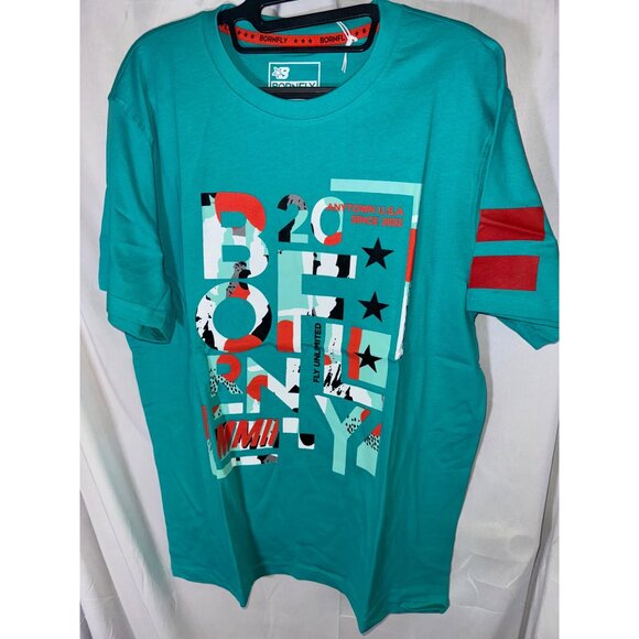 Born Fly Men's Fly Unlimited T-Shirt, Teal, Size L, NWT - Picture 2 of 5